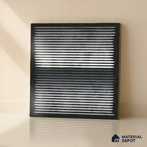 Highlighter Tiles  Tile TL 07240 D Carvino 8004 GLM (Silver) 1 ft x 1 ft Ceramic Matte Finish - 9 mm  | 2 mm Spacer is Mandatory (Sample)